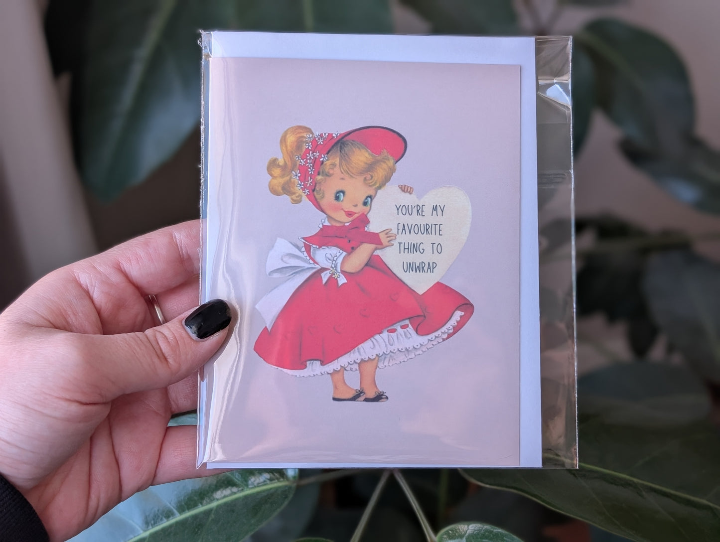 You’re My Favourite Thing to Unwrap Funny Valentine Greeting Card