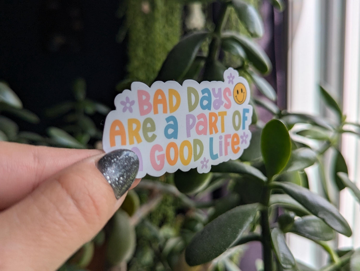 Motivational sticker for kindle, inspirational stickers for laptop, self love gift for best friend, aesthetic stickers for water bottle