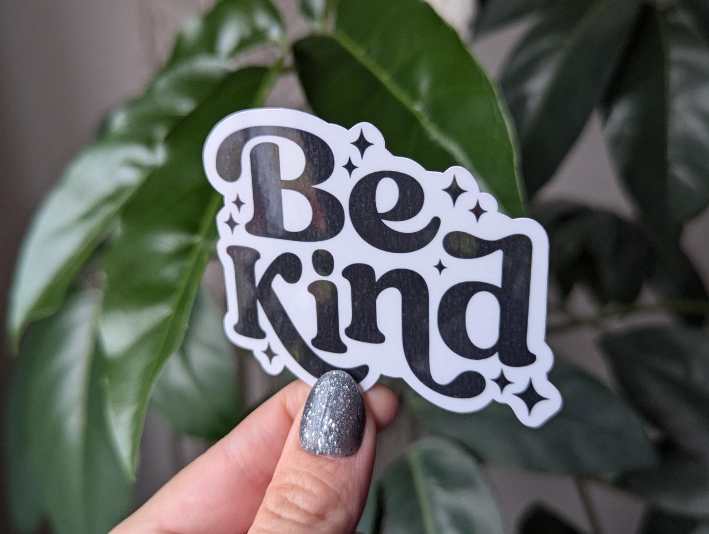 Be kind sticker, end bullying, motivational sticker for water bottle, choose kindness, small gift for friend, aesthetic stickers for laptop