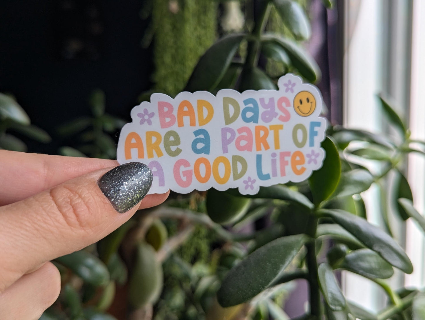 Motivational sticker for kindle, inspirational stickers for laptop, self love gift for best friend, aesthetic stickers for water bottle