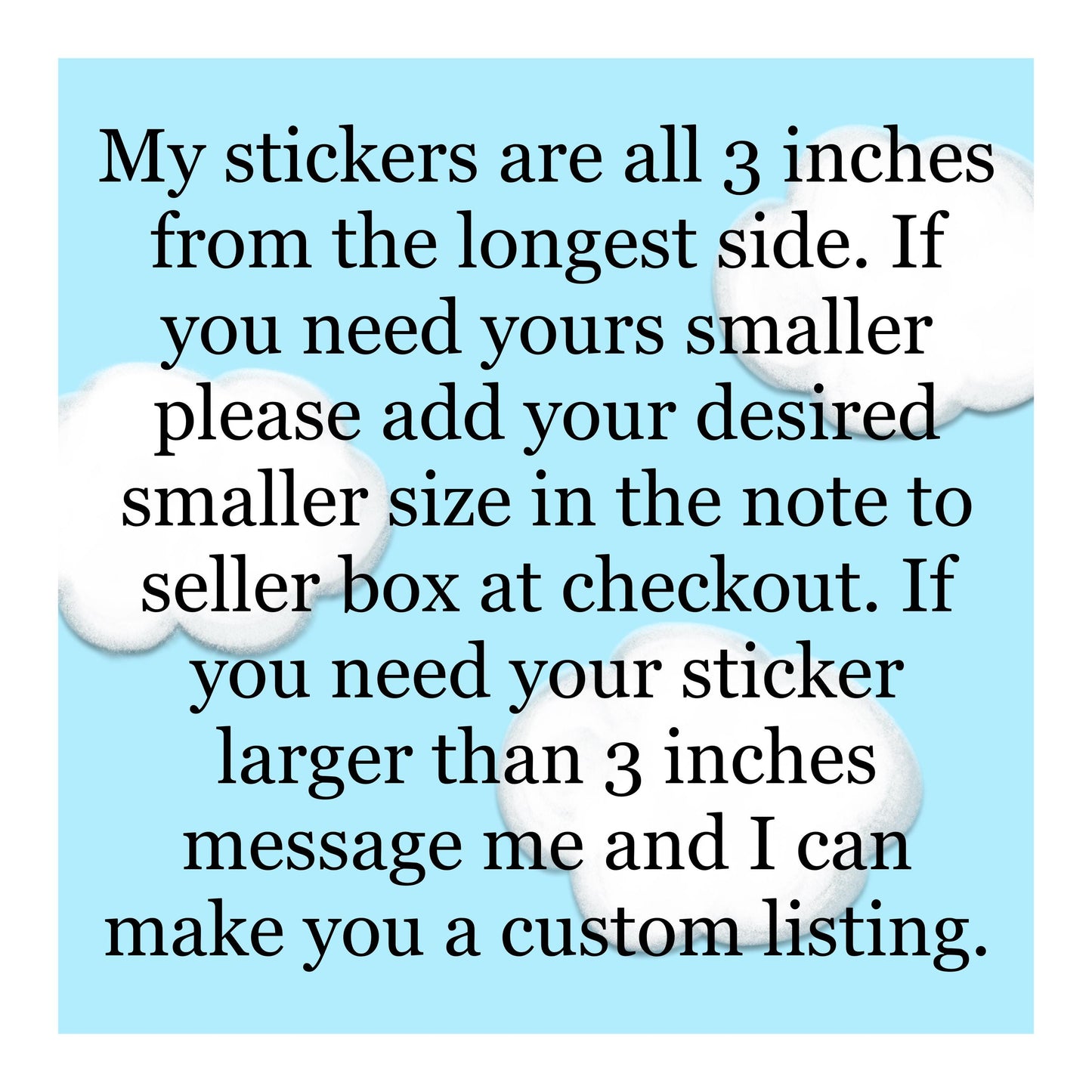 Don't Be Sad - You're Making Everyone Uncomfortable Vinyl Sticker