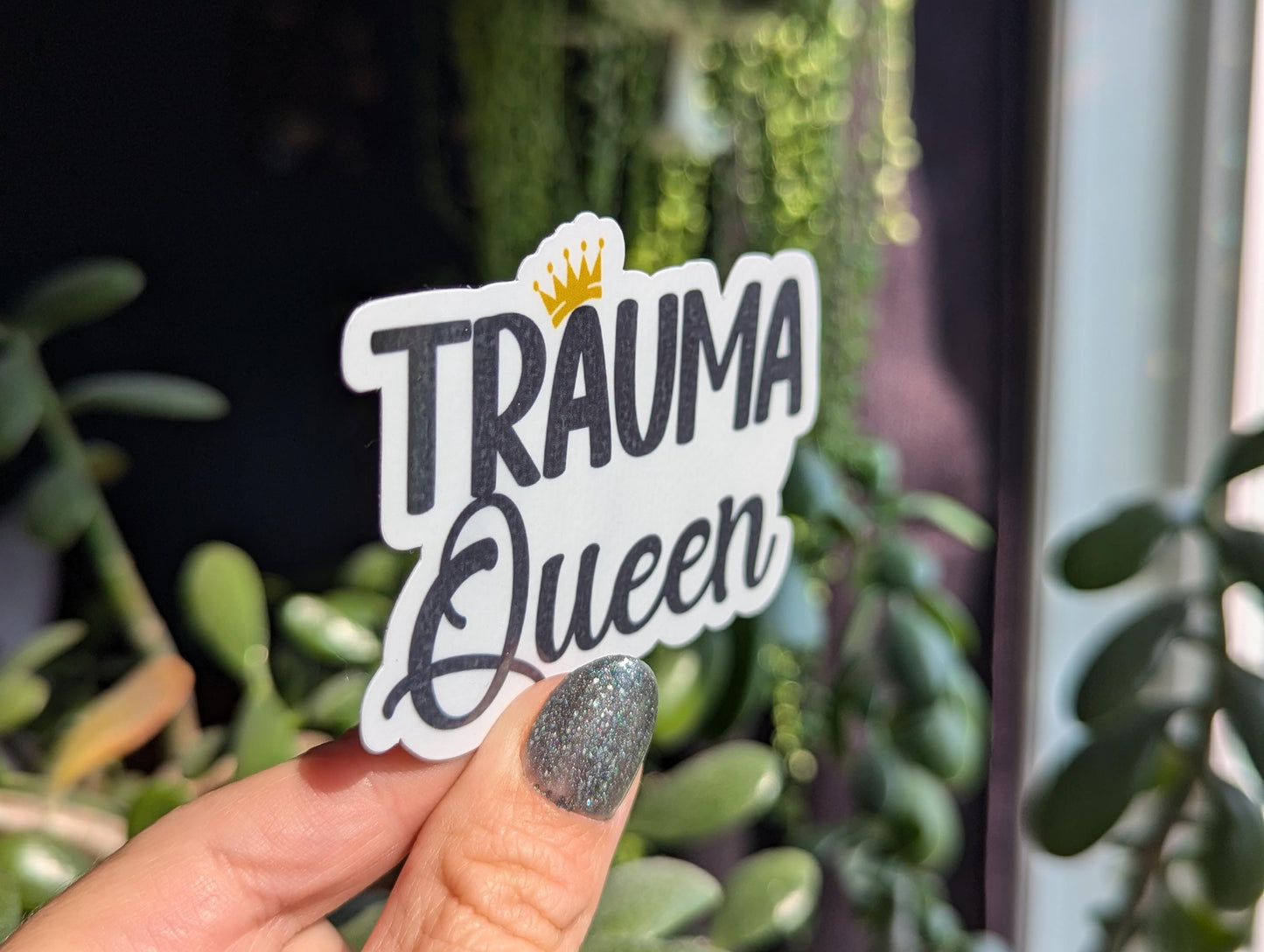 Trauma Queen Vinyl Sticker