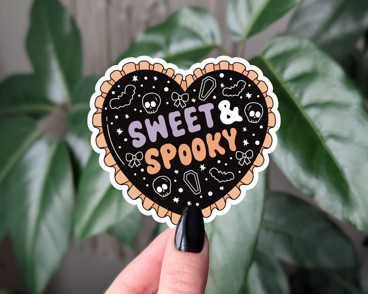 Sweet & Spooky Halloween sticker