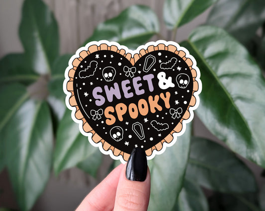 Sweet & Spooky Halloween sticker