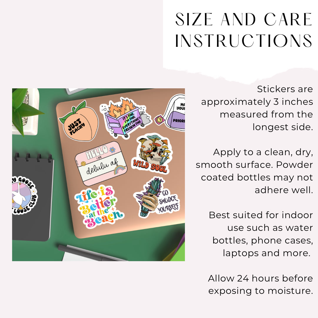 Tracking Packages Funny Sticker | Relatable Online Shopping Humor Decal
